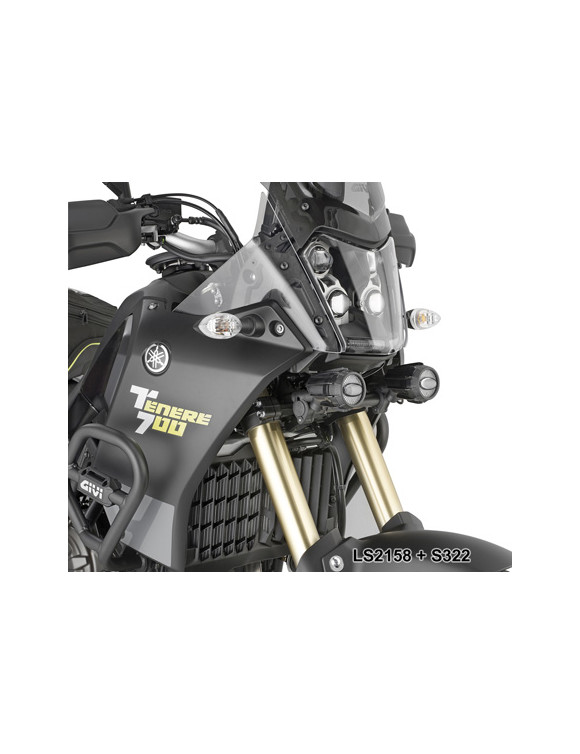 GIVI KIT LS2158 montar Spotlights S310-S322 sin motor Yamaha Hold 700 - 1 GIVI KIT LS2158 montar Spotlights S310-S322 sin motor Yamaha Hold 700 - 1