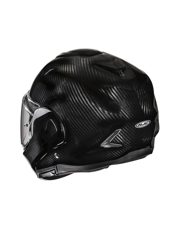 Casco Moto Modulare HJC F100 Carbon Black Lucido 190430 - 4