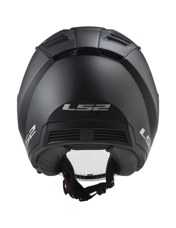Casque Jet Moto Jet LS2 Copter II Solid Noir Mat 366001011 - 6