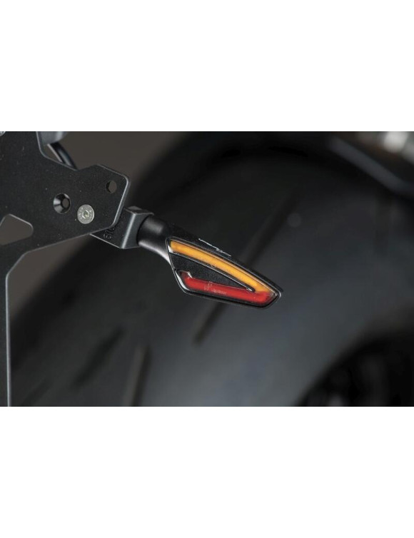 Turn Signals + Rear Red Light + Stop Light, Lightech FRE935NER - 5