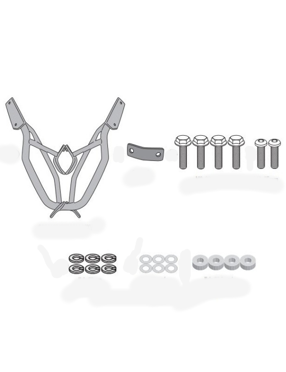 Givi SR5143 Fitting Kit for Monokey/Monolock Top Case, BMW R1300 GS - 1