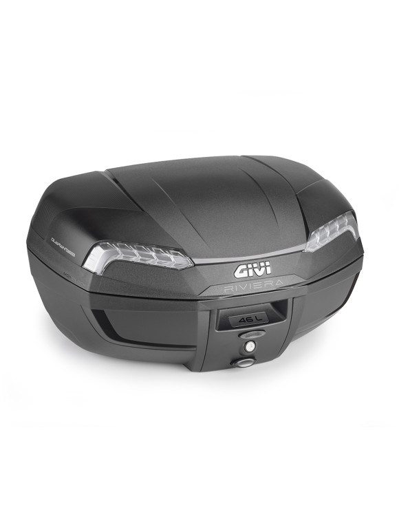 copy of 46L Monolock Topcase Givi E46 RIVIERA - Roter Rückstrahler - 1