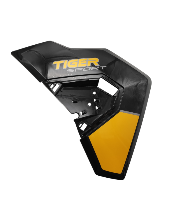 Carenado Izquierdo del Radiador, Negro Zafiro, Triumph T2313471-PM, Tiger Sport 800 - 1