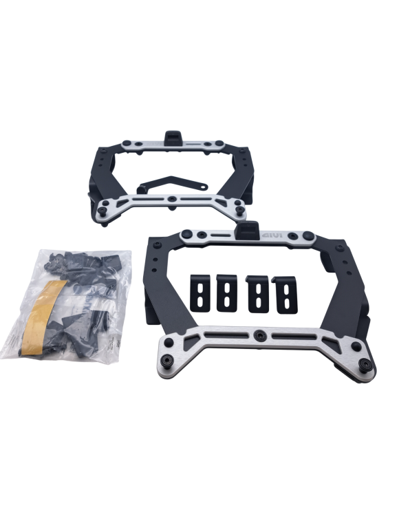 Adaptador específico en acero pintado negro y aluminio anodizado, Givi PL5146 - 1