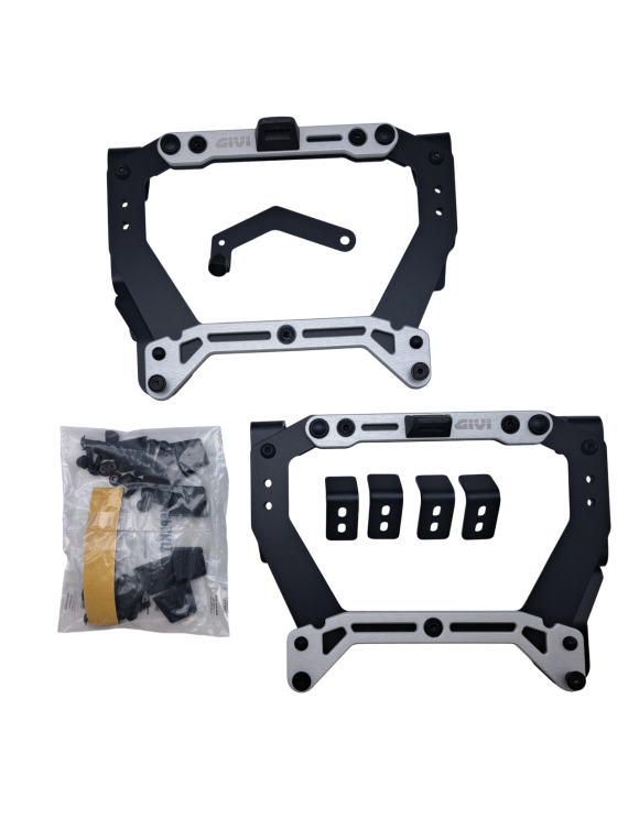 Adaptador específico en acero pintado negro y aluminio anodizado, Givi PL5146 - 3