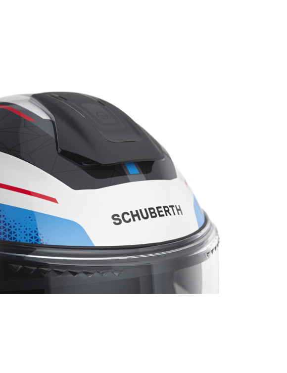 Casque Moto Jet Schuberth J2 Sigma Bleu Brillant 419901 - 4