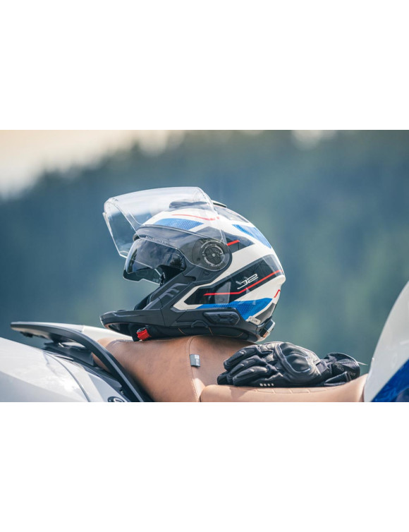 Casco Moto Jet Schuberth J2 Sigma Blue Lucido 419901 - 8 Casco Moto Jet Schuberth J2 Sigma Blue Lucido 419901 - 8