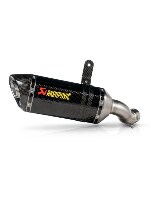 TERMINALE SCARICO CARBONIO, AKRAPOVIC S-K9SO11-HZC, KAWASAKI Z 900 2025 OMOLOGATO - 1