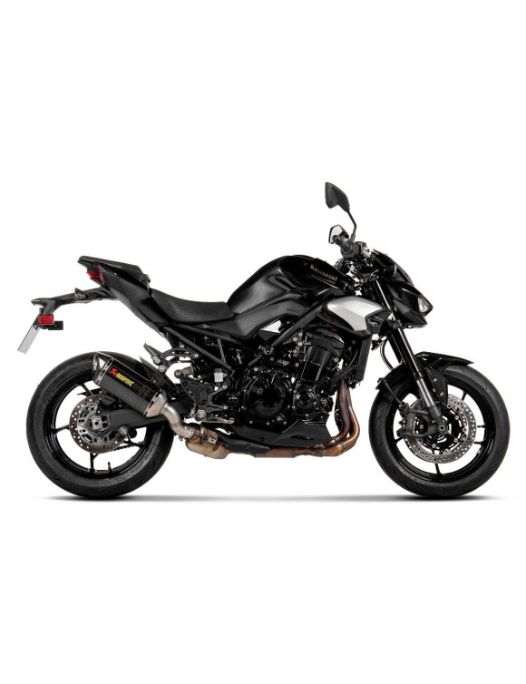 TERMINALE SCARICO CARBONIO, AKRAPOVIC S-K9SO11-HZC, KAWASAKI Z 900 2025 OMOLOGATO - 2