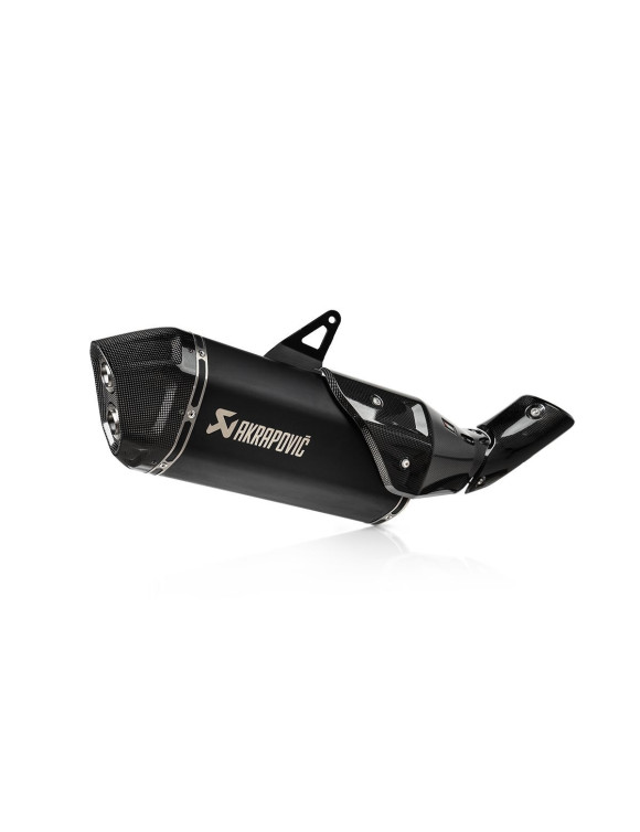Scarico Slip-on in Titanio, Omologato, Nero per Honda CRF1100L Africa Twin - Akrapovic S-H11SO4-HAFT