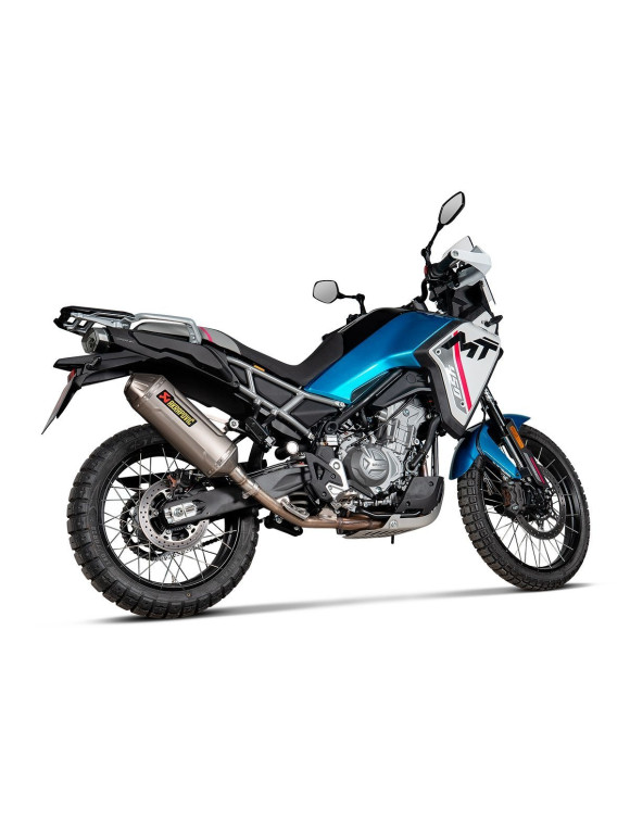 TERMINALE SLIP ON TITANIO OMOLOGATO, AKRAPOVIC S-CF4SO2-HFTT, CFMOTO 450 MT 2024-2025 - 3
