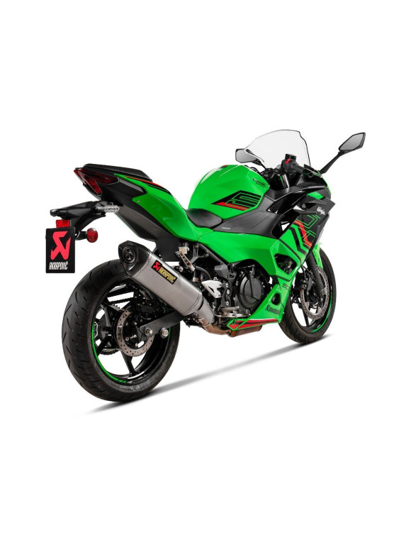 Scarico Akrapovic S-K5SO1-HRT, Slip-On Euro 5 in Titanio per Kawasaki Z 500 - 3
