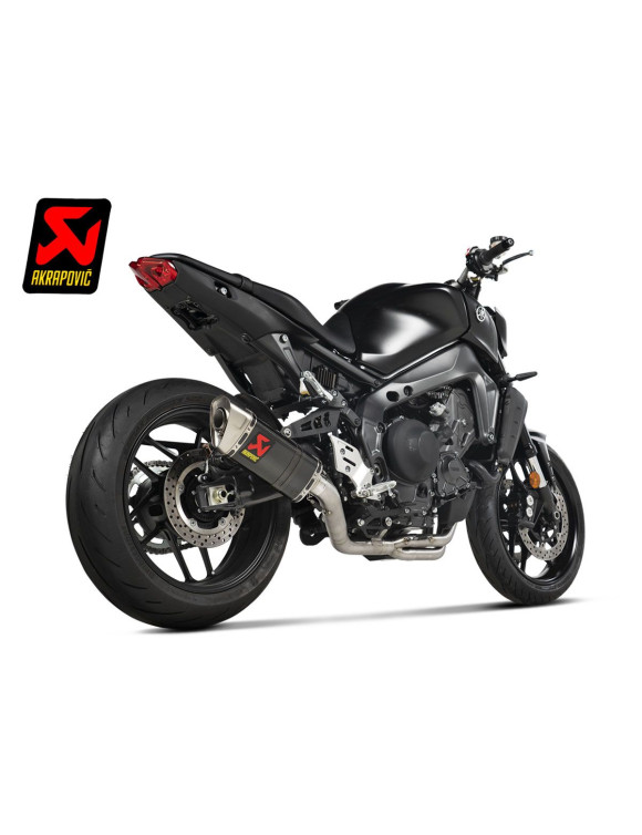 Sistema de Escape Completo AKRAPOVIC Racing de Carbono YAMAHA MT-09 / FZ-09 2021-2025 - 2