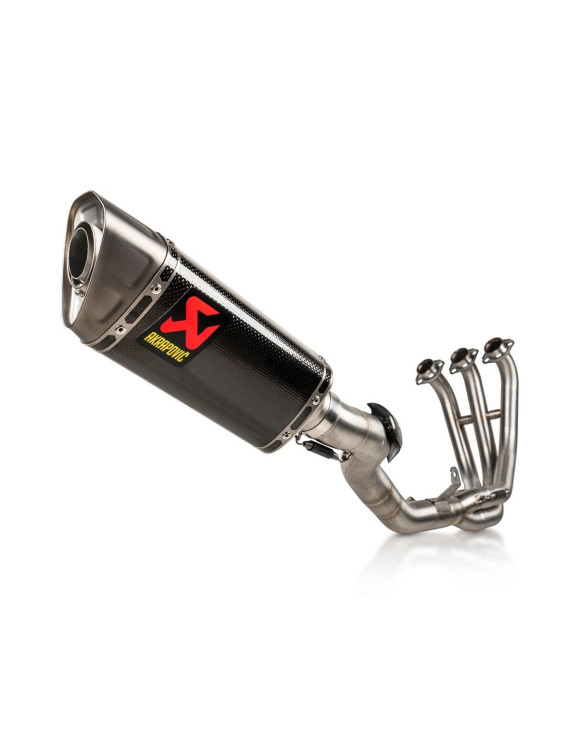 SCARICO COMPLETO RACING LINE CARBONIO, AKRAPOVIC S-Y9R20-APC,  YAMAHA TRACER 9 / GT / GT+ 2025 - 1