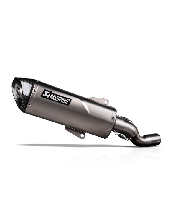 AKRAPOVIC Stainless Steel Slip-On Exhaust for YAMAHA X-MAX 125 2025 - 1