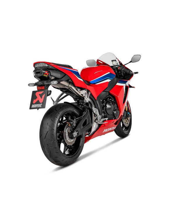 Escape de titanio Akrapovic S-H6SO17-HACT Slip-On Euro 5 para CBR 600RR 2024 - 3