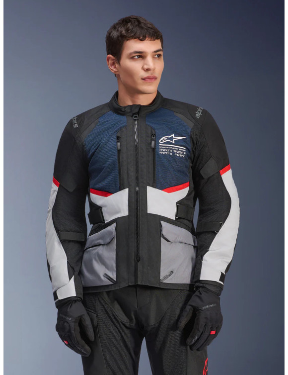 Alpinestars Andes Air Drystar® Black/Blue Men's Motorcycle Jacket 32079247029 - 3 Alpinestars Andes Air Drystar® Black/Blue Men's Motorcycle Jacket 32079247029 - 3