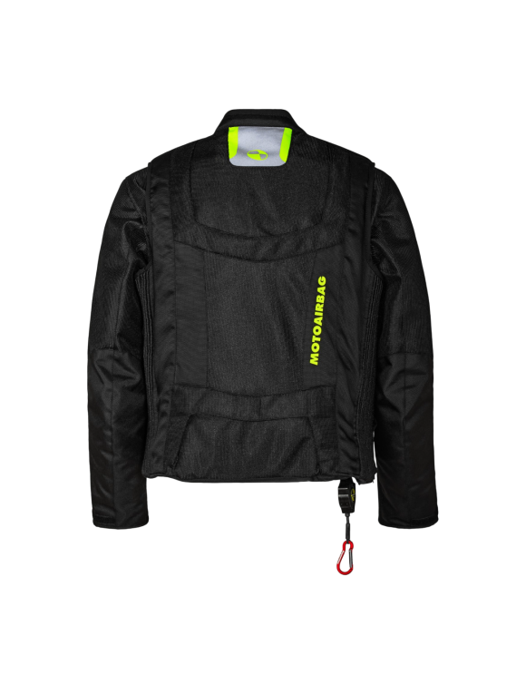 Motoairbag MAB 4.0 Men's Jacket/Airbag Black/Yellow HV D4039N - 6