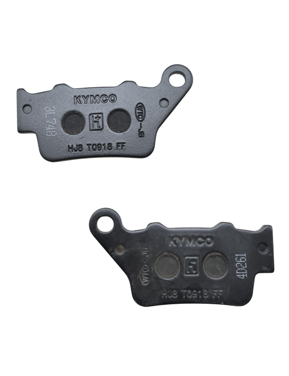 Paar Hinterrad-Bremsbeläge 00143406 für Kymco Skytown 125 E5+ / Agility S 125 E5+ - 3 Paar Hinterrad-Bremsbeläge 00143406 für Kymco Skytown 125 E5+ / Agility S 125 E5+ - 3