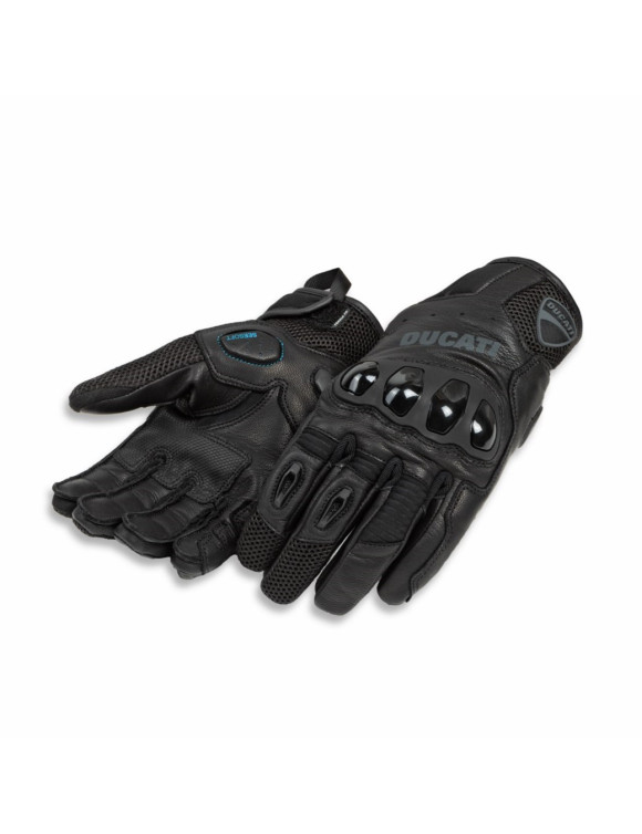 Guantes de Moto para Mujer Originales Ducati City C4 Negro 98109255 - 1