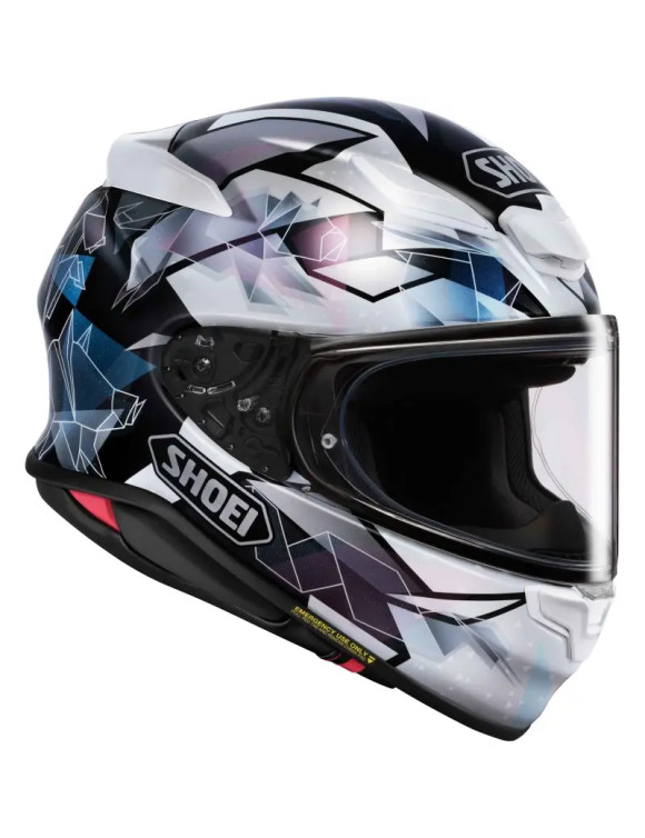 Shoei NXR2 Origami2 TC-5 White/Black Glossy Full-Face Motorcycle Helmet 1116134 - 2