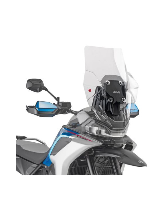 Specific transparent windscreen, Givi D9227ST for CFMOTO 800 mt-x - 1 Specific transparent windscreen, Givi D9227ST for CFMOTO 800 mt-x - 1