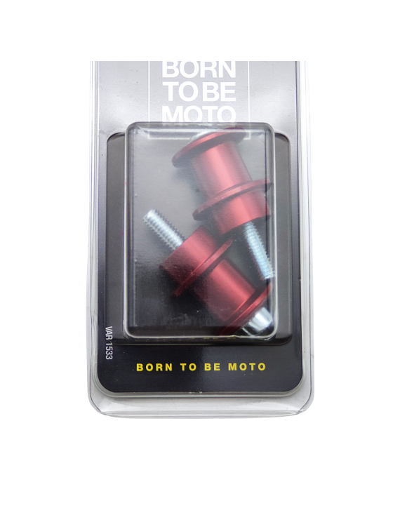 Pair of M6 Paddock Stand Bobbins SCV003ROS for Aprilia, Yamaha, Triumph - 2