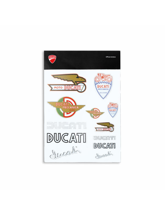Pegatinas Originales Ducati Heritage 987800980 - 1
