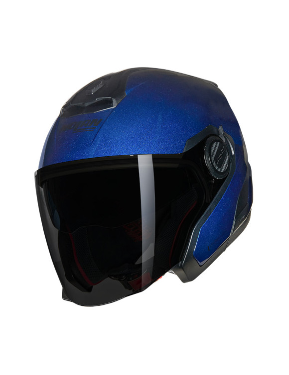 Nolan N40-5 06 Classic Nobile 312 Blau glänzender Jet-Motorradhelm N4Z000735312 - 2 Nolan N40-5 06 Classic Nobile 312 Blau glänzender Jet-Motorradhelm N4Z000735312 - 2