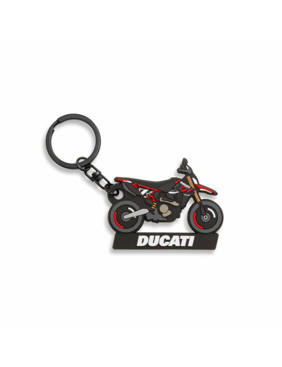 Porte-clés Original Ducati HYM Noir/Rouge 987713755 - 1 Porte-clés Original Ducati HYM Noir/Rouge 987713755 - 1