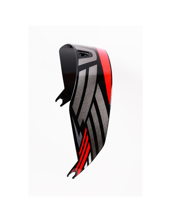 Nolan X-804 RS Black Specter Red Spoiler for X-804 RS Ultra Carbon Helmets - 1