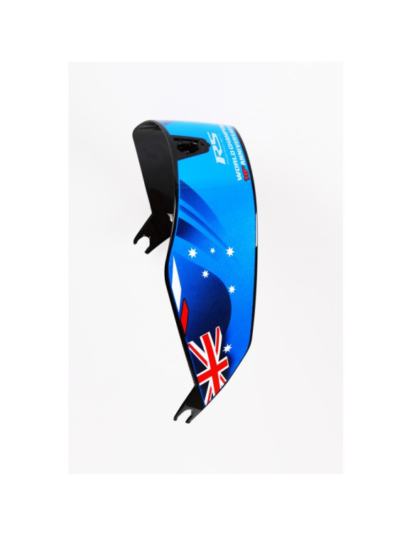 Glossy Black Stoner 10th 026 Aerodynamic Spoiler for Nolan X-804 RS Ultra Carbon Helmet - 1