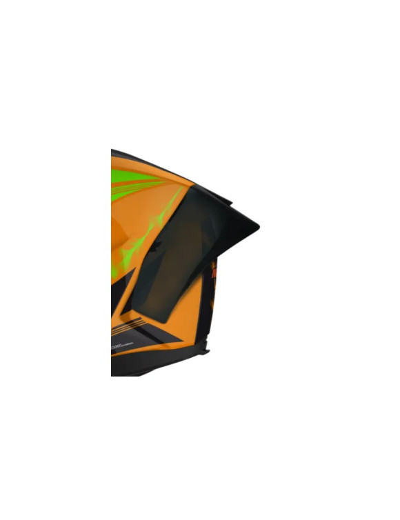 Aileron Aérodynamique Pour Casque Arai RX-7X/NE0 - ABS Léger 85g, Design Sport, Réduction Turbulences à Haute Vitesse