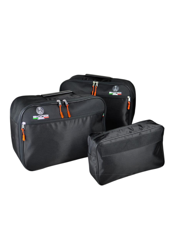 GBG Inner Pannier Liner Bags For Moto Guzzi Norge 1200 – Pair Of Black Motorbike Luggage Organizers