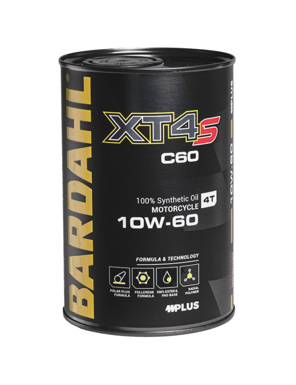 BARDAHL XT4-S C60 10W-60 Engine Oil (1 Liter) 213592312A - 1 BARDAHL XT4-S C60 10W-60 Engine Oil (1 Liter) 213592312A - 1