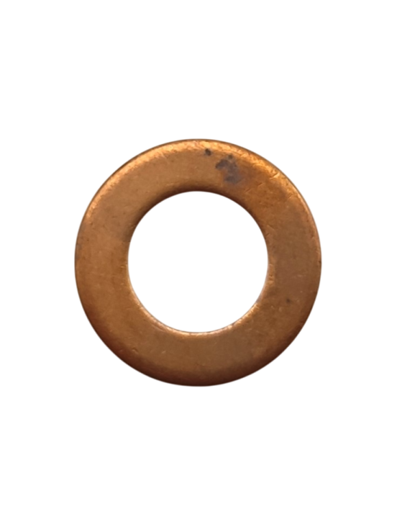 Copper Washer 6.4 X 11.5 X 1 mm - Original Triumph T3550146 - 1 Copper Washer 6.4 X 11.5 X 1 mm - Original Triumph T3550146 - 1