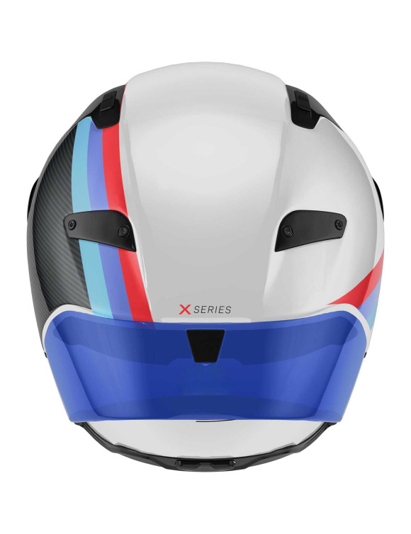 Nolan X-804 RS Ultra Carbon Gemini 365Schwarz/Blau Glänzender Integralhelm X84000299365 - 5