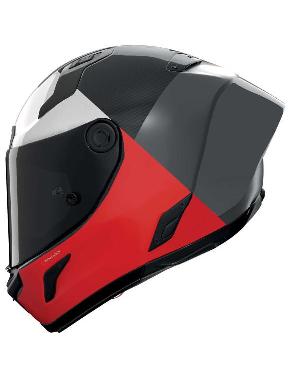 Casco de Moto Integral Nolan X-804 RS Ultra Carbon Blocco 369 Gris/Rojo Brillante X84000850369 - 2 Casco de Moto Integral Nolan X-804 RS Ultra Carbon Blocco 369 Gris/Rojo Brillante X84000850369 - 2