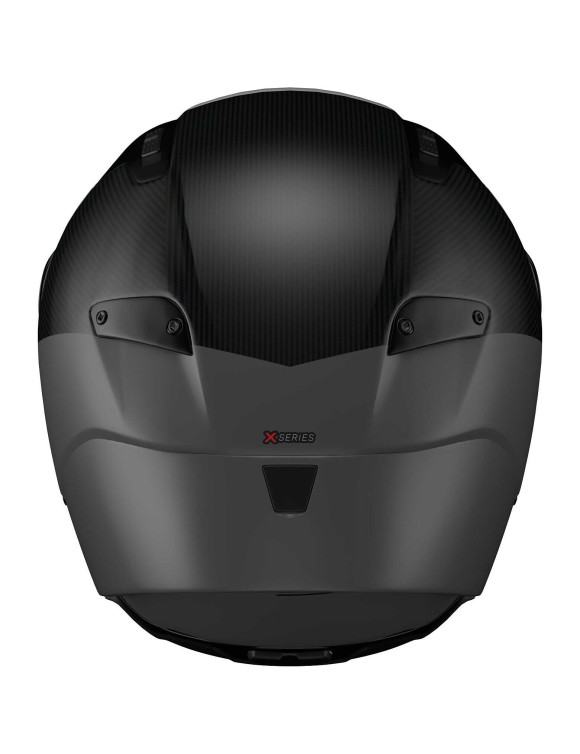 Nolan X-804 RS Ultra Carbon Blocco 369 Grey/Red Glossy Full-Face Motorcycle Helmet X84000850369 - 5