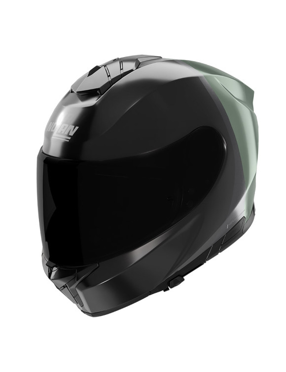 Nolan N80-8 Full Face Motorcycle Helmet Special Painting 350 Black/Green - 1 Nolan N80-8 Full Face Motorcycle Helmet Special Painting 350 Black/Green - 1