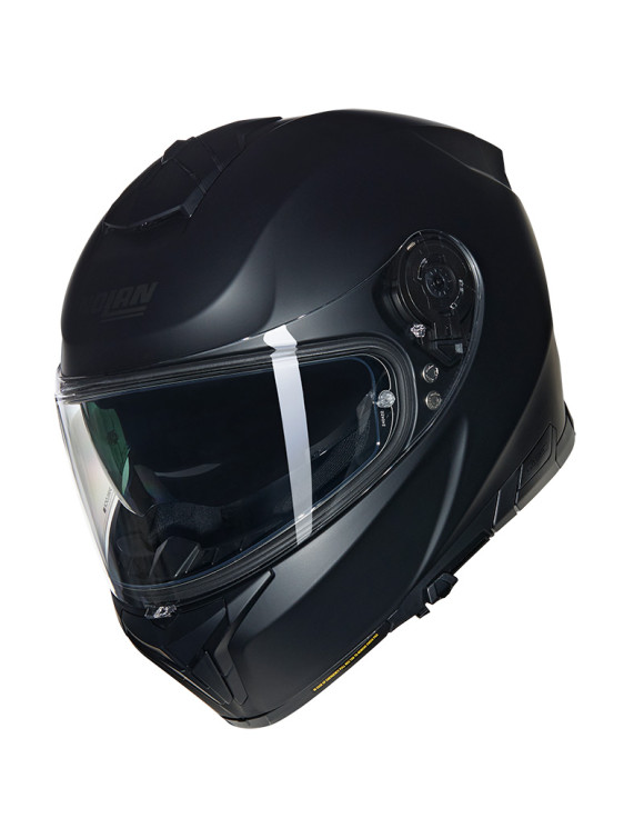 Nolan N80.8 Classic 302 Mattschwarzer Integral-Motorradhelm N88000007302 - 1