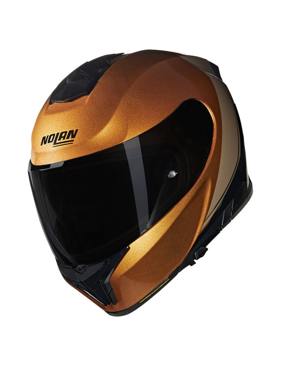 Nolan N80-8 Sonderlackierung 341 Glänzend Bronze/Schwarz Integral-Motorradhelm - 1 Nolan N80-8 Sonderlackierung 341 Glänzend Bronze/Schwarz Integral-Motorradhelm - 1