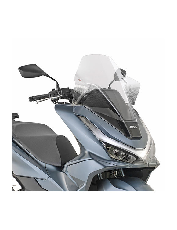 Parabrisas específico transparente, 64 x 50cm, Givi D1216ST, para HONDA pcx 125