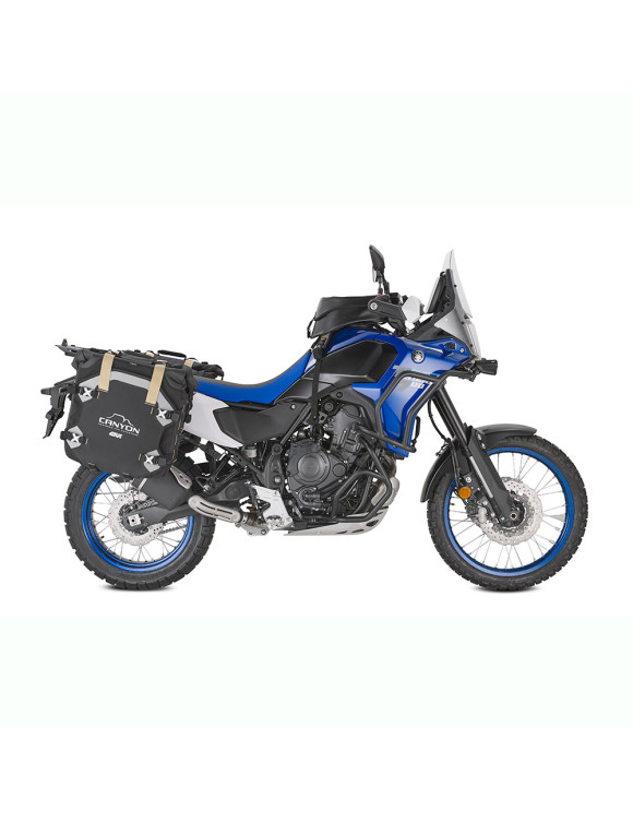 Cúpula específica transparente, 43,5 x 44,5 cm, Givi D2174ST, para YAMAHA Ténéré 700