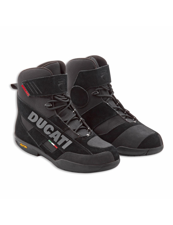 Unisex Ducati Company C4 2.0 GTX Black Low Motorcycle Boots 9810909