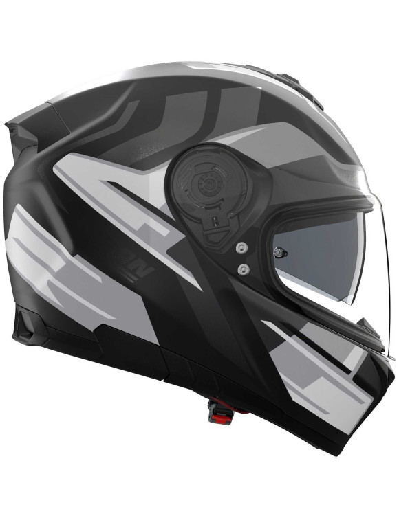 Casco Moto Integrale Nolan N80-8 Trittico 359 Black/White Opaco - 2
