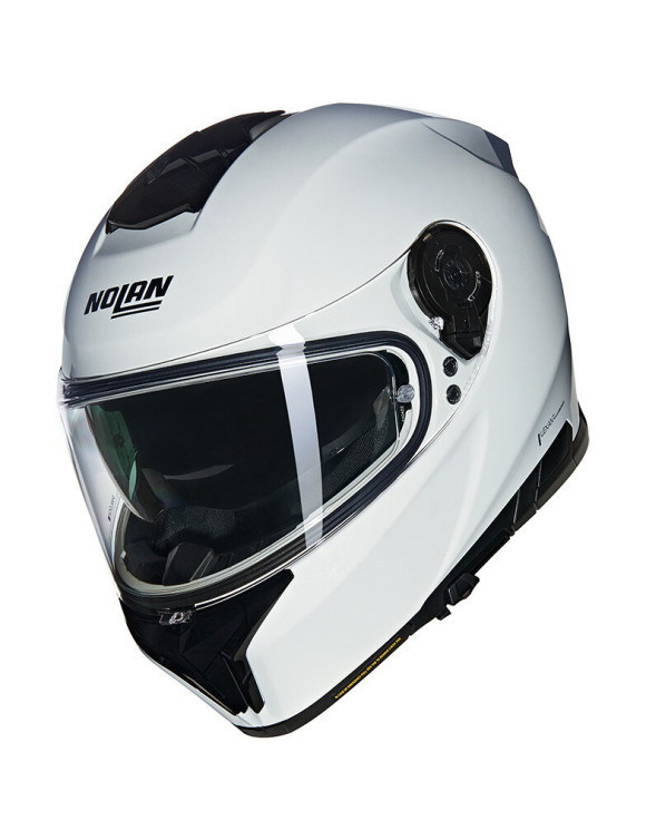 Nolan N80.8 Classic 305 White Glossy Full-Face Motorcycle Helmet N88000007305 - 1 Nolan N80.8 Classic 305 White Glossy Full-Face Motorcycle Helmet N88000007305 - 1
