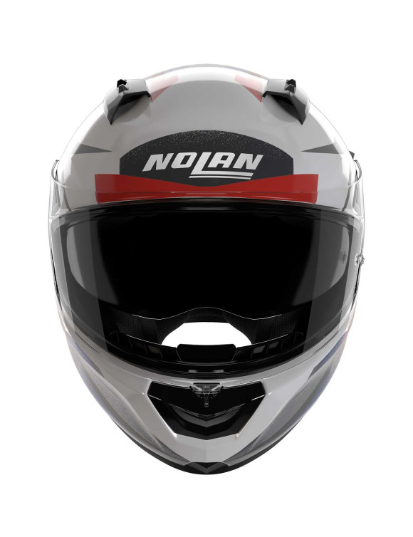 Nolan N60-6 Full Face Motorcycle Helmet Sport Corsa 355 White/Blue/Red - 2 Nolan N60-6 Full Face Motorcycle Helmet Sport Corsa 355 White/Blue/Red - 2