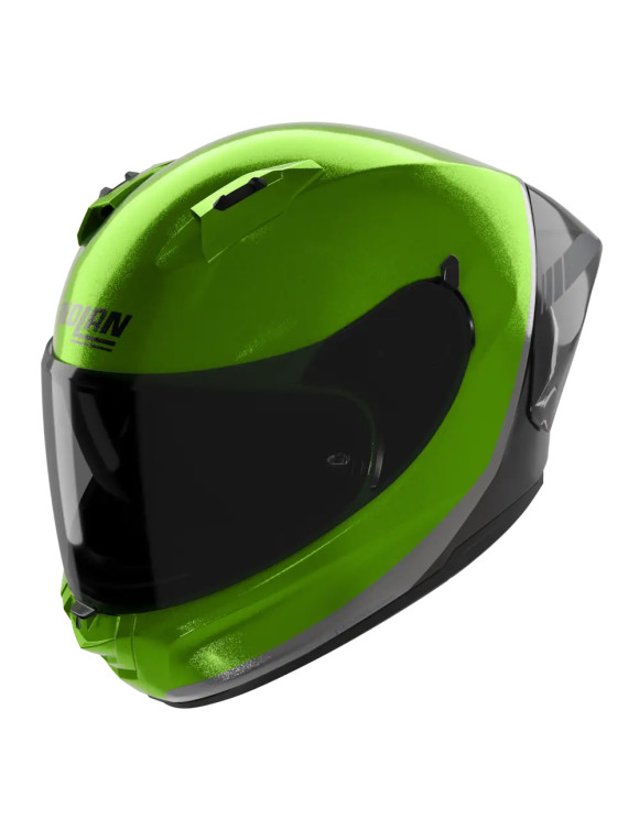 Nolan N60-6 Full Face Motorcycle Helmet Sport Special Painting 351 Green/Glossy Black - 1