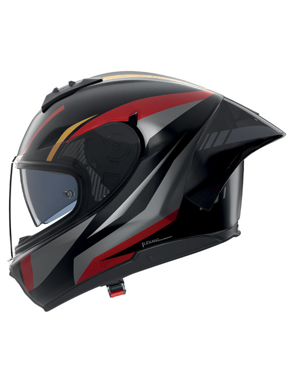 Casco de Moto Integral Nolan N60-6 Sport Lesmo 353 Negro/Rojo - 1